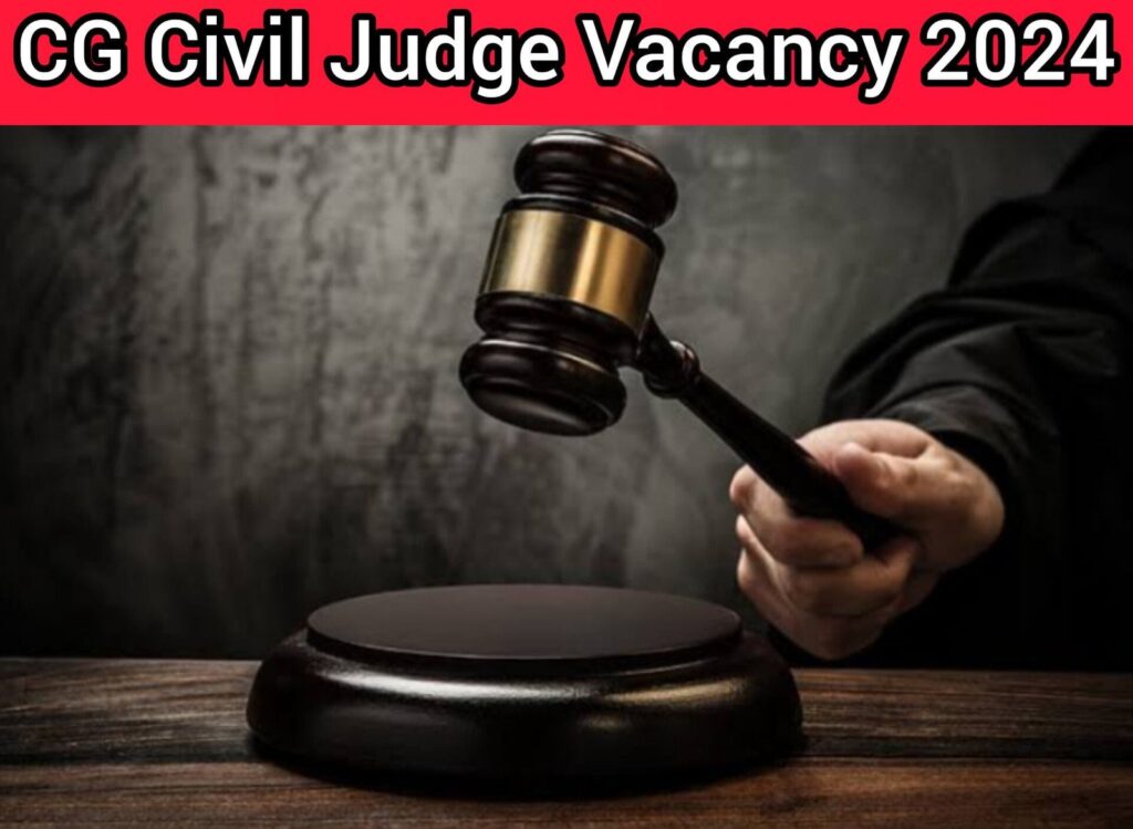 CG Civil Judge Vacancy